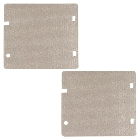 2 Pezzi Microonde Mica Waveguide Copertura Piastra di Ricambio per Samsung con il Codice Originale DE63-00237A
