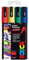 Uni Posca PC-5M Paint Marker Pens in Plastic Pouch - Primary Colours (Pack of 4)