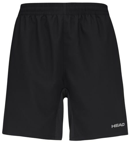 HEAD Club Shorts M Shorts Homme Noir FR : S (Taille Fabricant : S)