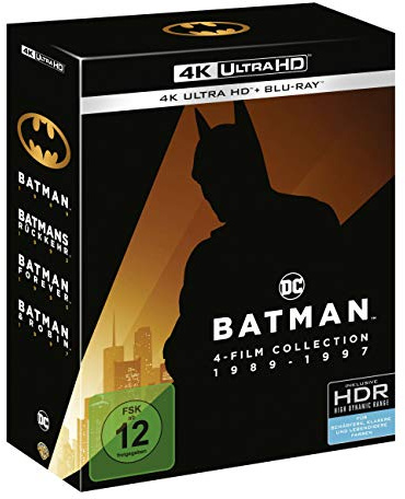 Batman 1-4 Collection [4K Ultra-HD + 4k] [Import]