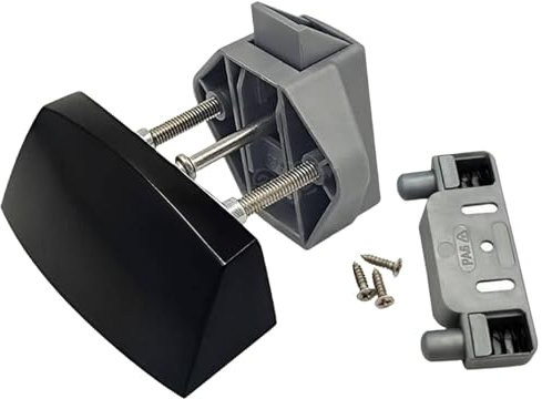 Fenteer Ensemble de Serrures pour Armoire, Dispositif de Fermeture Renforcé, D