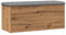 vidaXL Sitzbank mit Stauraum Artisan-Eiche 102x42x45 cm Holzwerkstoff, Schuhbank, Flurbank, Dielenbank, Bank, Aufbewahrungsbank, Flurbank mit Stauraum