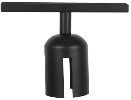SEWACC Stainless Steel Stanchion Sign Holder Clip, Horizontal Display Clip for Queue Barrier, Airport and Retail Crowd Control Sign Stand Accessories