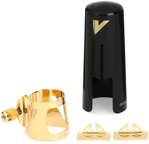 Vandoren Optimum Serie Saxophon Ligaturen Alto W / Plastik Cap