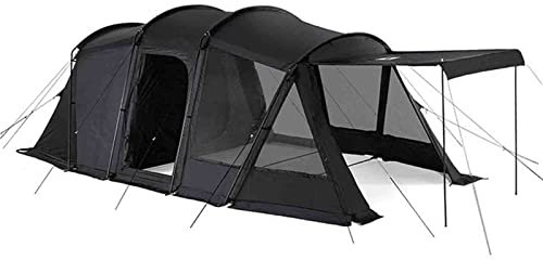 5-8 Mann Familie Tunnelzelt W/Schlafzimmer, Großer Wohnbereich Und Apsis, Tragbares Leichtes Wasserdichtes Vorzelt, Für Outdoor Camping Wandern Reisen Luxus Shelter Festival Zelt
