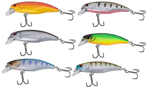 Señuelo de Pesca Minnow Topwater, Cebo Duro Wobbler con Anzuelo de Acero Inoxidable, 40g, Acabado Brillante y Detalles 3D - Diseño Hidrodinámico, Alta Durabilidad, para Carpa y