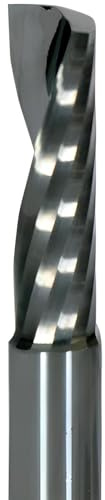VHM aluminiumfräs, entandsfräs Z=1, polerad, Ø 1–12 mm – NY med faktura – lång, storlek: 6,00 x 25 x 54 mm – d2=6,00 mm
