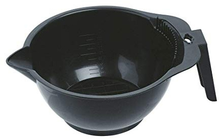 Sibel Pina per la Tinta Ciotola Con Pettine Strumenti Capelli Colore Ciotola Nero 300ml Capacità
