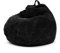 Green Bean® Indoor Sitzsack 90x110cm EPS-Perlen Füllung & Cordstoff Kuschelig Weich Waschbar - Drinnen Bodenkissen Liegekissen Sitzkissen Sitzhocker Relax-Sessel Kinder Erwachsene Stoff Schwarz