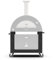 Alfa Forni Carrelli per barbecue e affumicatori della Marca Modello Base 3 Pizze Moderno Nero
