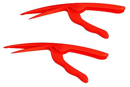 Cabilock 8piezas Peladora De Gambas De Plástico Desvenador De Camarones Ahorra Esfuerzo Herramienta Esencial Cocina