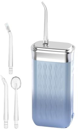 Viaggio a cordone flosser d'acqua - irrigatore orale | Cleaner per i denti più detergente per l'irrigazione impermeabile per la rimozione della placca per la casa per viaggi per viaggiare in casa usi