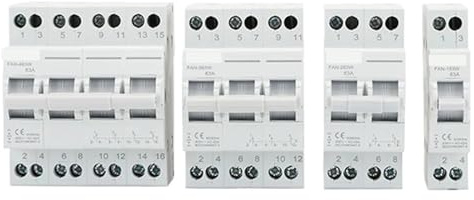 Interruttore di isolamento manuale a doppia alimentazione MTS da 40 A 63 A, interruttore di interblocco, interruttore di commutazione 1P 2P 3P 4P 230 V(1,40A)