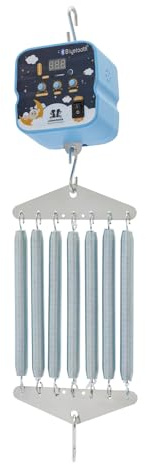 Elektrische Baby Schaukel Steuerung, Elektrischer Wiegenantrieb mit Fernbedienung und Timer, Leise Vibration 9 Stufen, Belastbar bis 19kg, Einstellbare Wiege-Steuerung für 0-12 Monate Babys