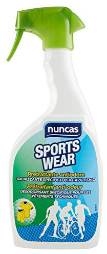 Nuncas Sportswear - Pretrattante Antiodore Capi a Contatto con la Pelle - 500ml