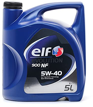 Elf Evolution 900 NF 5W-40 Engine Oil, 5 Litre, 5 L