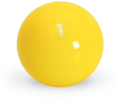 OPTP Franklin Method Fascia Ball, Yellow - Water-Filled 4 Massage Ball for Relieving Tension and Soothing Muscles - Myofascial Release Ball and Pressure Point Reliever