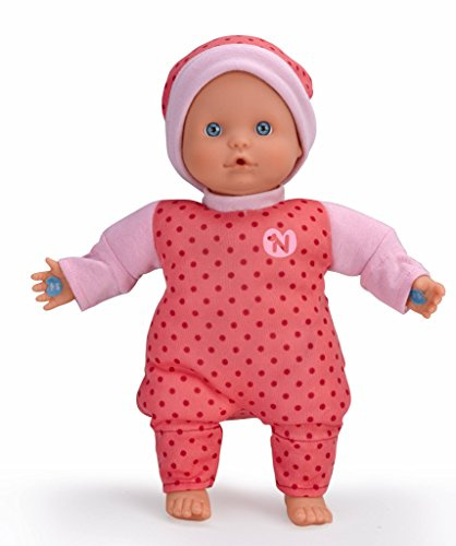 Nenuco- Bambola morbida 3 funzioni, emette suoni da bambino, per bambini/e da 10 mesi, Famosa 700014881