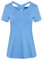 iClosam Sport Oberteile Damen Running Fitness Laufshirt Kleidung Yoga Top Funktionsshirt Atmungsaktiv Sportshirt Kurzarm
