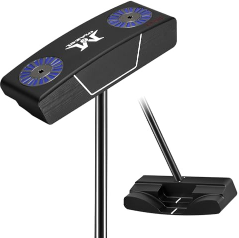 MAZEL Stand Up Golf Putter with Graphite Shaft for Men & Women,Ultra Low Center of Gravity,More Stable for Accurate Aim,34 Inch