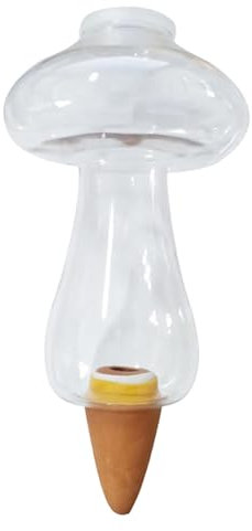 Palline di irrigazione per piante – Cipolle decorative per l'irrigazione delle piante, punte autoirriganti | Set di 4 sfere per l'irrigazione delle piante in soffiato a mano, di