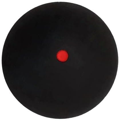 Squashbollar för träning - Single Point Squashbollar | Gummibollar för Squashracket | Professionella gummiraketbollar | Squashbollar | Fac