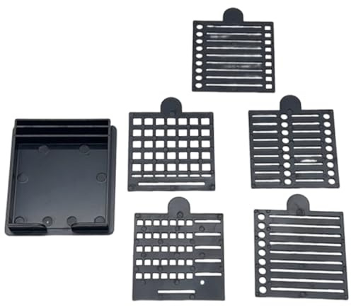 Scatola organizer 5 in 1 in ABS per appunti per pianificazione giornaliera, accessori per ufficio e scuola, contenitore per appunti