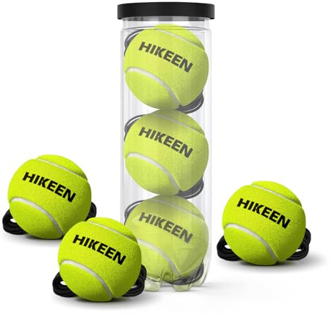 BOOSTEADY Pelota Tenis con Cuerda – 3 Unidades: Movemate Tenis Pelota de Entrenamiento de Tenis para Práctica en Solitario, Tennis Trainer Pelotas de Tenis Duradera Fieltro Fáciles de Recoger