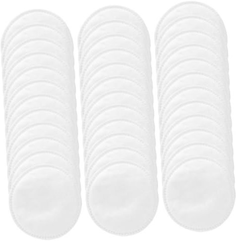 TOVINANNA 100 pezzi Dischetti Struccanti Rotondi in Cotone Tamponi Cosmetici Spessi e Assorbenti per Uso Quotidiano Rimuovi Trucco Delicato e Cura Viso Accessori Cosmetici Sicuri e Morbidi
