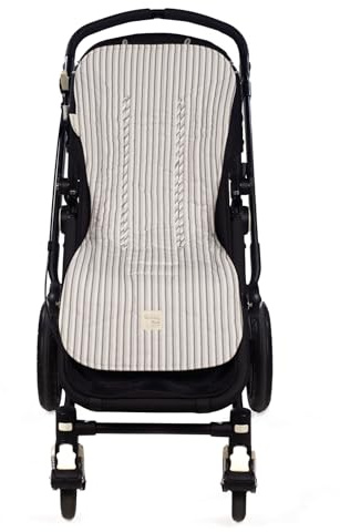 Funda colchoneta Botton de Walking Mum - Gris (Gris)