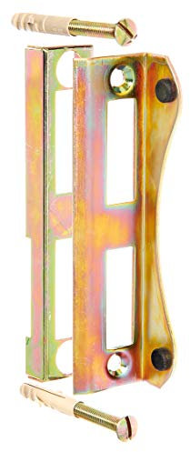 Alberts 412104 Battuta per serrature a scatola, zincata, Altezza: 188 mm, Profondità: 40 mm