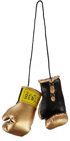 BENLEE Rocky Marciano Mini Gloves Guantes de Boxeo en Miniatura, Unisex Adulto, Dorado, Talla única