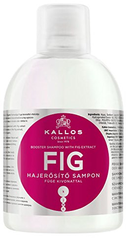 KJMN Feigen-Booster-Shampoo mit Feigenextrakt. Reinigt, schützt und pflegt das Haar, 1000 ml