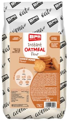 BPR Nutrition - Farina d'Avena Istantanea (1 kg, Cookie dough)