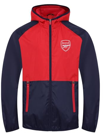 Arsenal FC Official Football Boys Shower Jacket Windbreaker 8-9 Years MB