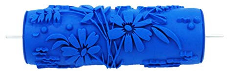 5 DIY geprägte Maler Rouleau structuré Rouleau de peintre avec motif, motif Voltage Bar # 5