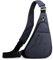 VARLIVOO Herren Sling Bag Brusttasche für Herren Schultertasche Hiking Fitness Radfahren Chest Bag Sporttasche Umhängetaschen Wasserdicht Polyester Blau C