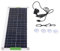 WOHPNLE Solar-Wasserpumpen-Set, Solar-Brunnenpumpe Mit 30 W Solarpanel, Sonnenbetriebener Tauchbrunnen Für Teiche, Garten, Wasserfall