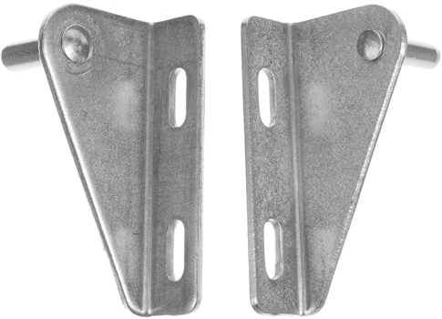 SEWOART Bisagras De Acero Inoxidable Para Puerta De Congelador Pequeño Repuestos Ajustables De Bisagra Para Nevera 2 Piezas 2.95X1.49X0.98 Pulgadas Soporte Estable Para Refrigerador