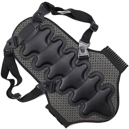 Protector de espalda unisex para motociclismo, esquí, monopatín, snowboard