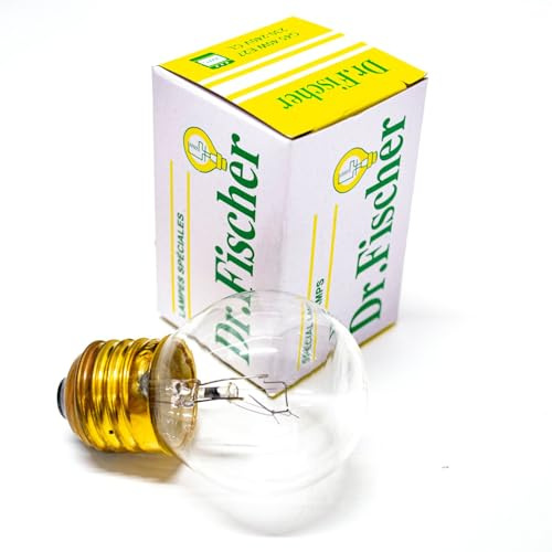 jpshop - 40 W glödlampa för ugn - Stor E27-sockel - 300° tålig
