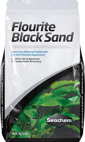 Seachem Flourite Black Sand, 7 kg / 15.4 lbs