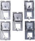 ToolSpace 5X Mausefallen und Rattenfalle - 170x90mm - Mäusefallen für Innenräume - Verzinkt Metall - Mäuse- und Rattenfallen, Mäusekiller für Innenräume - Schnappfallen für Mäuse - Wiederverwendbar