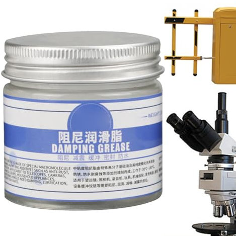 Pasta de grasa industrial: pulido compuesto abrasivo, suministros de mantenimiento del automóvil | Crema de búfer de silenciador, agente a prueba de óxido doméstico, potenciador de movimiento liso, lu