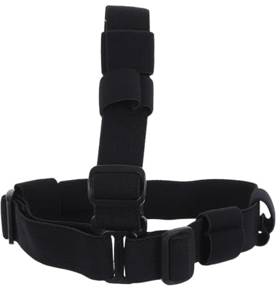Gogogmee Sangle de Lampe Frontale Réglable et Élastique, Bande de Rechange Imperméable pour Randonnée, Course à Pied et Cyclisme en Extérieur, Support pour Lampe Torche Sportive