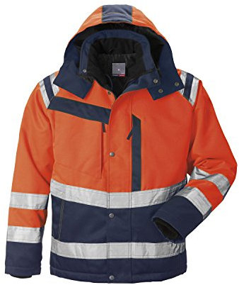 fristads Kansas 119630 – 271 S Winter avvertimento della protezione giacca, XL, arancione/marine, 1