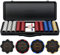 SLOWPLAY Nash Pokerset, 500 Poker Chips ohne Werte | Profi pokerchips aus Ton 14g | inkl. großer pokerkoffer hochwertigen, Plastik Pokerkarten, Dealer Button
