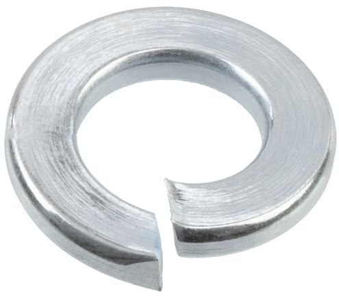 AERZETIX - Lot de 20 Rondelles Grower M6 Frein à Ressort H1.75mm - DIN127 - en Acier Zingué - Assemblage Boulonnerie Vis Écrou Serrage Étanchéité Fixation Mécanique