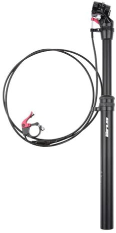 YIWENG Reggisella telescopico per bicicletta da montagna Reggisella con sospensione regolabile con telecomando da 27,2 mm