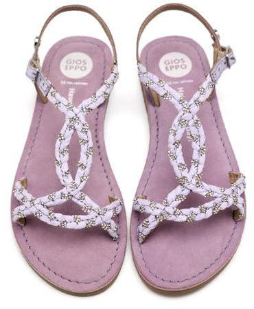 GIOSEPPO Wenham Flache Sandale, Lila, 38 EU